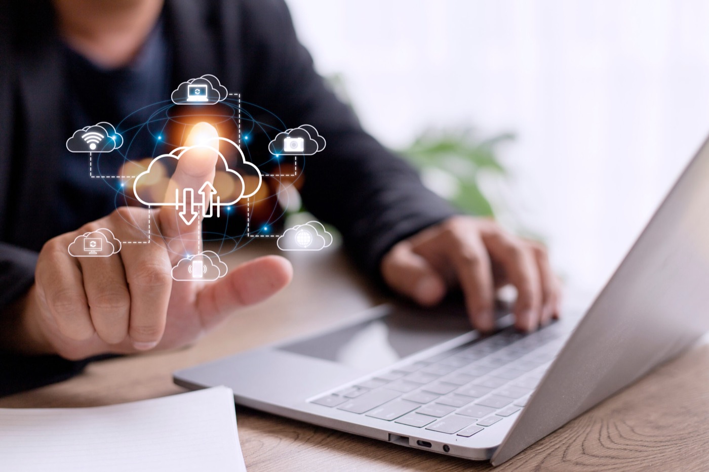 Digitales Lernen am Laptop